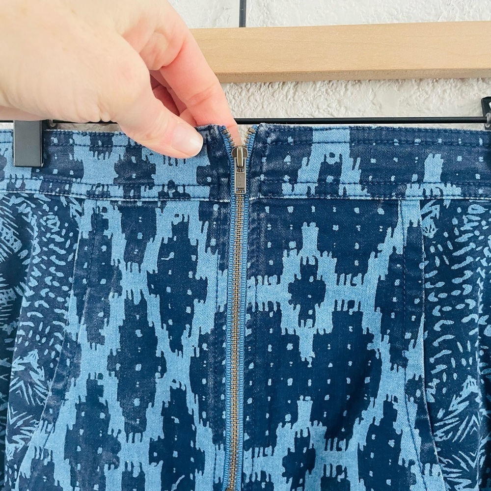 Anthropologie Tracy Reese Alai Ikat Midi Pencil Skirt - Picture 5 of 10